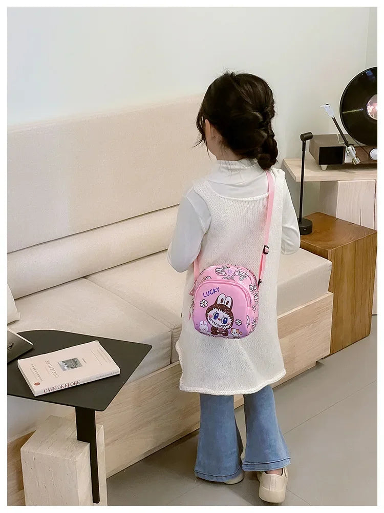 Labubu Cartoon Schoudertas Crossbody – Lichtgewicht