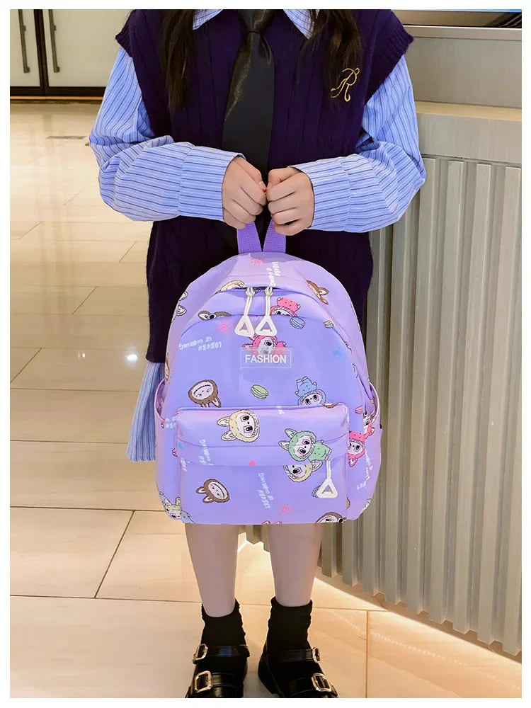 Labubu Crossbody Rugzak Voor Kinderen – Grote Capaciteit