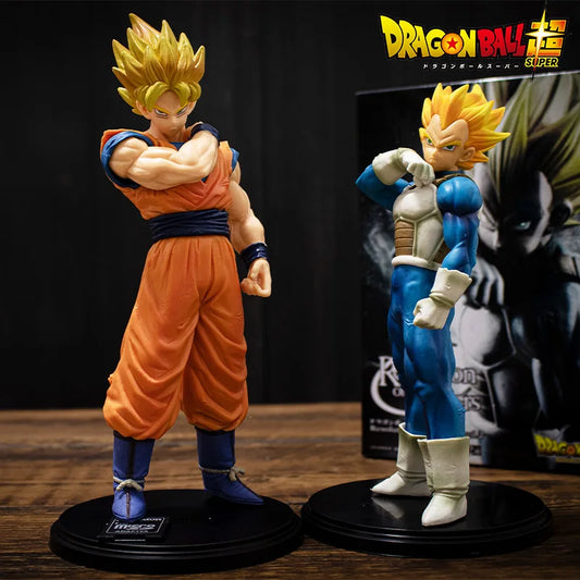 Bandai Dragon Ball Son Goku en Vegeta Figurine – Verzamelobject voor Anime Fans