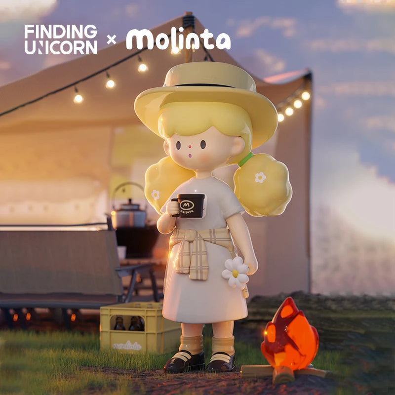 Ticify Finding Unicorn Molinta – Schattige Anime Actiefiguur Gift Box