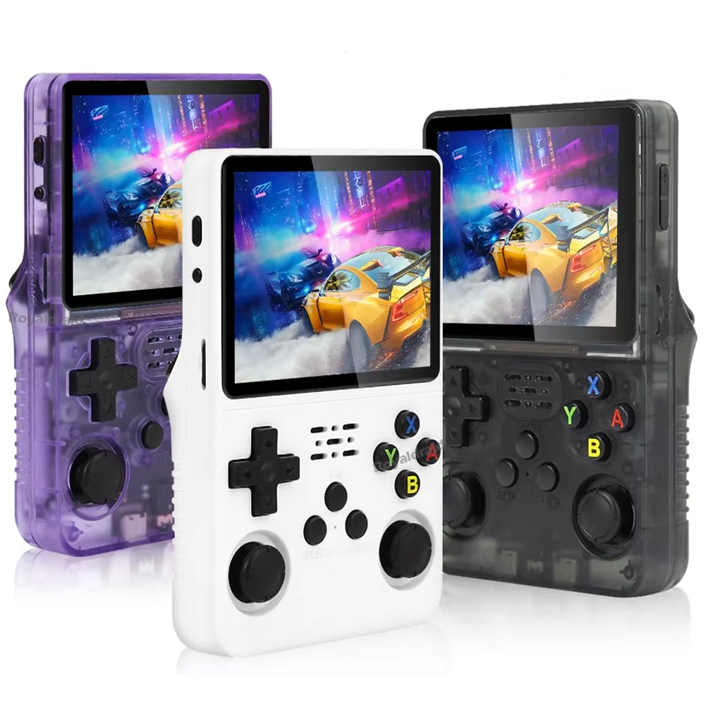 Retro portable pocket game console BOYHOM R36S 3.5 Inch IPS Screen 64GB