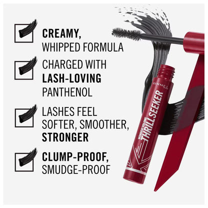 Mascara Rimmel London Wonder'Volume Thrill Seeker - 001 Extreem Black