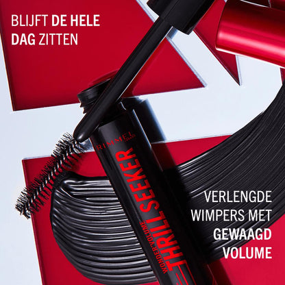 Mascara Rimmel London Wonder'Volume Thrill Seeker - 004 Pitch Black