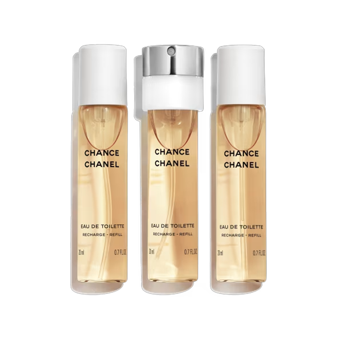 Damesparfum Chanel Chance eau de toilette set 3 x 20 ml