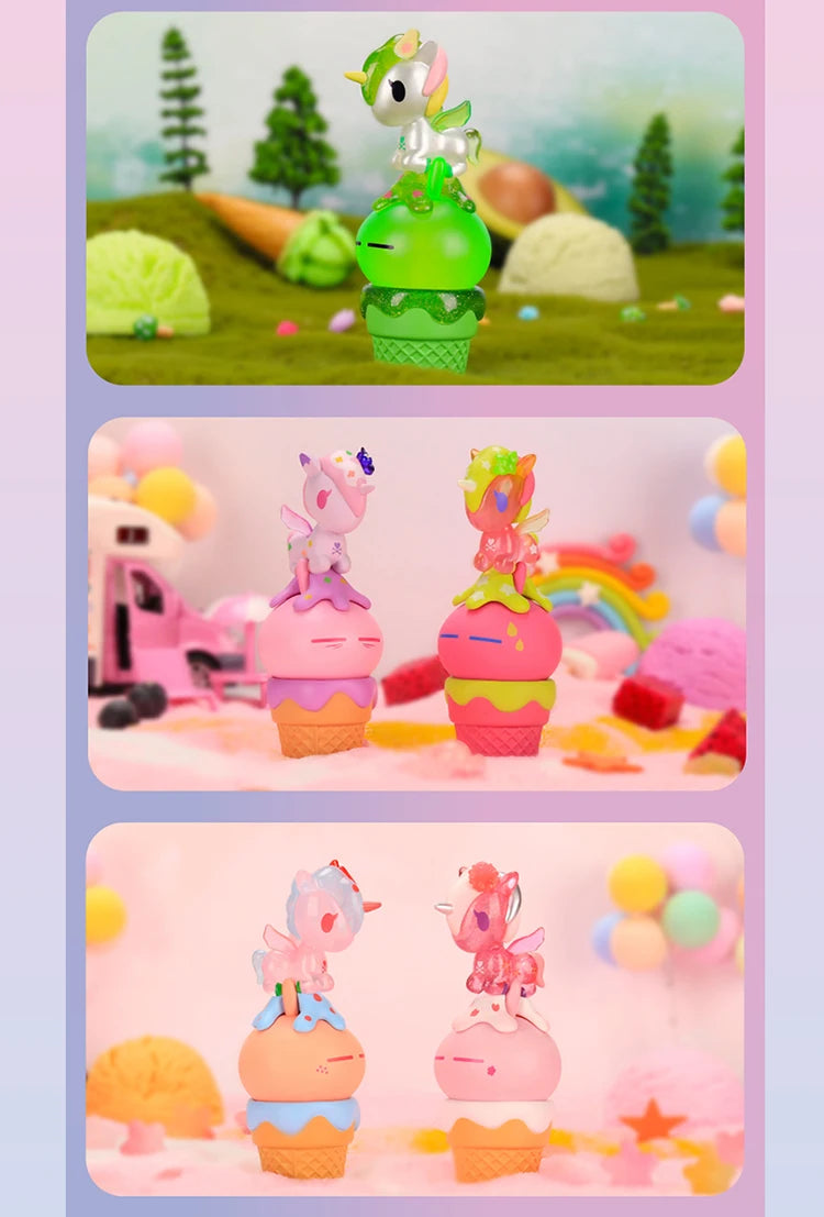Tokidoki Unicorno Sweet Island IJsje – Schattige DIY Figuroen voor Meisjes