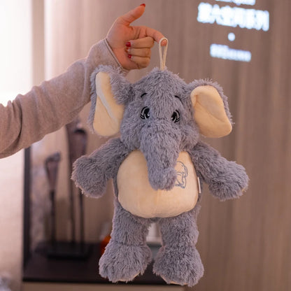 BABIQUC Knuffel Olifant – Zacht en Schattig Kussen voor Een Gelukkige Slapen
