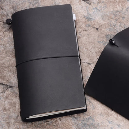 Journal notebook -  luxe 100% lederen notitiboek, dagboek en Planner