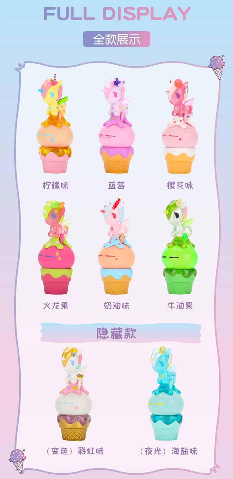 Tokidoki Unicorno Sweet Island IJsje – Schattige DIY Figuroen voor Meisjes