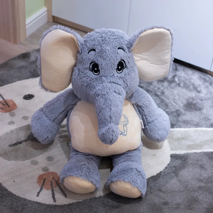 BABIQUC Knuffel Olifant – Zacht en Schattig Kussen voor Een Gelukkige Slapen