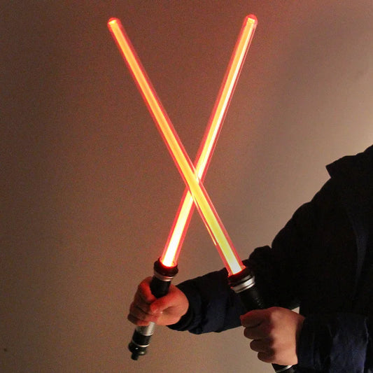 2PCS Star Wars Lichtzwaarden Cosplay Voor Creatief Spel