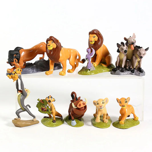 PVC Figuren The Lion King Simba Set Van 9 Klassieke Cartoon Speelgoed