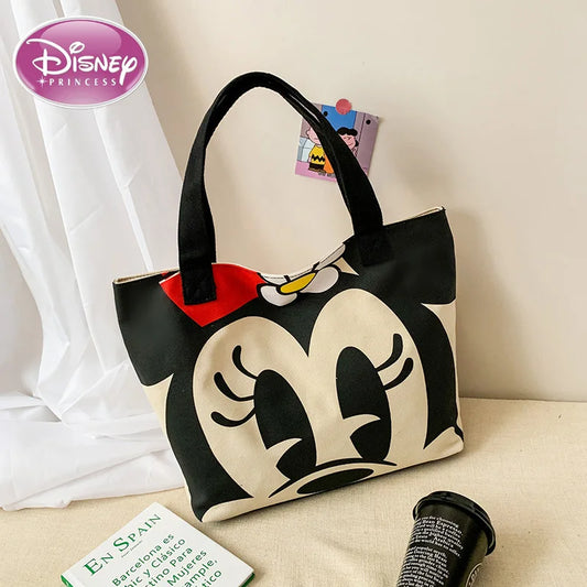 Dames Handtas Disney Canvas Schoudertas Groot Formaat