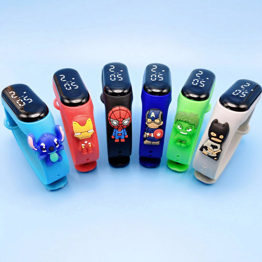 Marvel Kinderhorloge Met Waterdichte LED Display Voor Kinderen