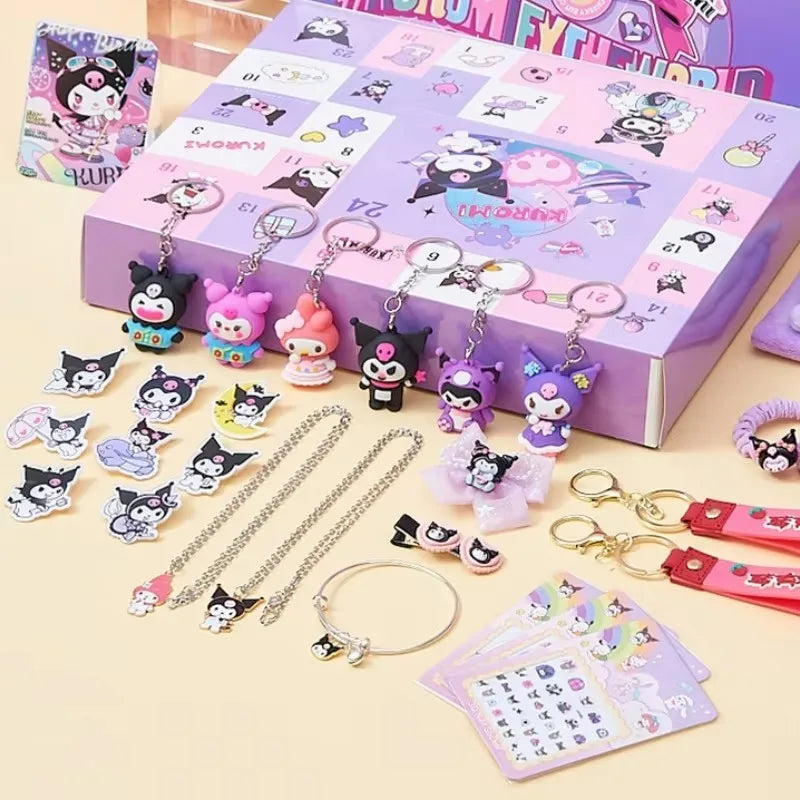 Sanrio Hello Kitty Kuromi Adventskalender Figuren – DIY 2025 24 dagen