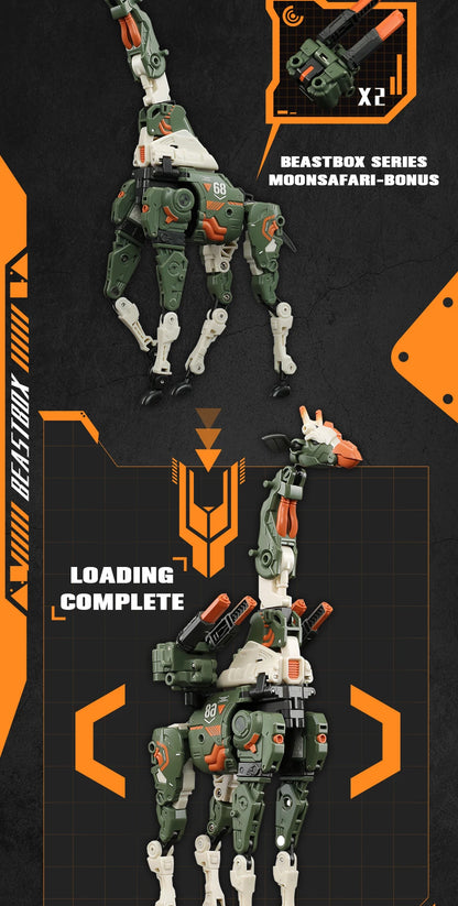 Officiële 52TOYS Beastbox BB-69 MOONSAFARI – Verzamelbare Converteerbare Actiefiguur