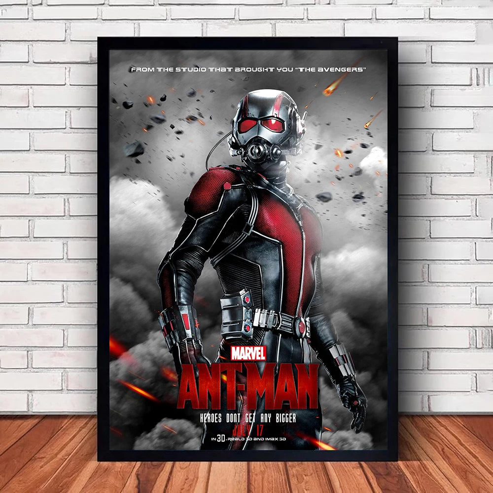 Marvel Film Cover Poster Spiderman Iron Man Wanddecoratie