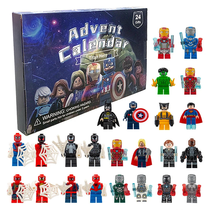 Marvel Adventskalender 2025 24 dagen Countdown