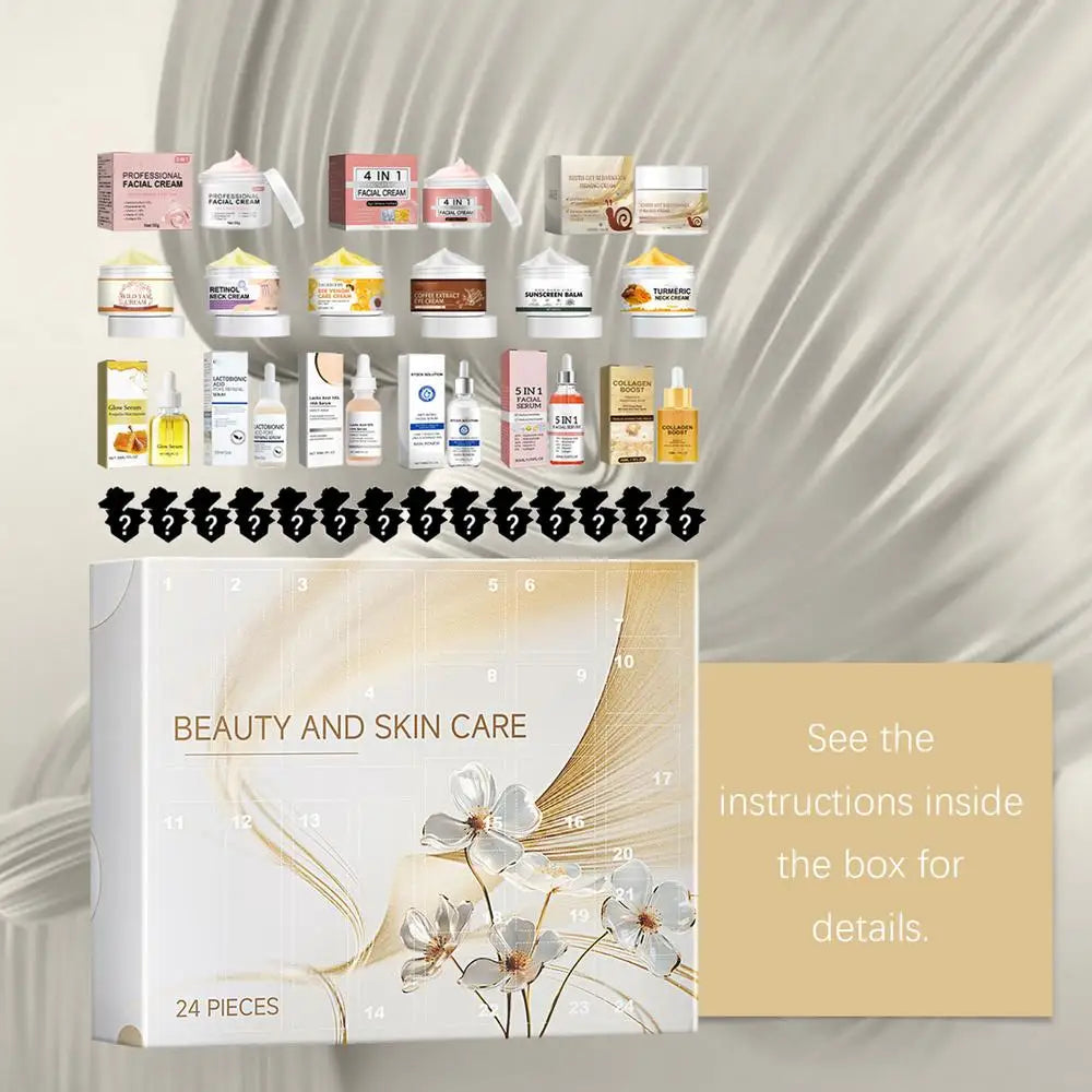 GBox Huidverzorging Adventskalender Skin Care – 24 dagen Aftellen 2025