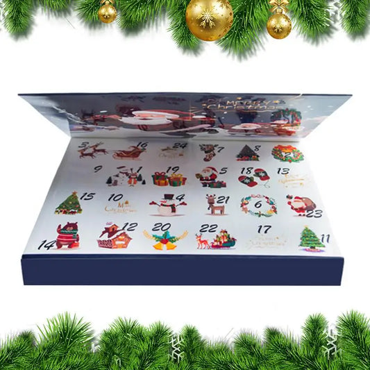 Adventskalender 2025 Sneeuwvlok – 24 Lege Dozen om zelf te vullen