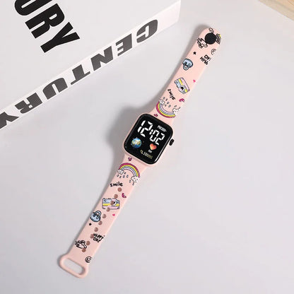 Kinderen Smartwatch Hello Kitty Digitale Horloge Voor Meisjes