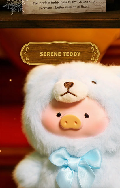 Officiële 52TOYS Blind Box Teddy Lulu – Unieke Verzamelbare Pluche Sleutelhanger