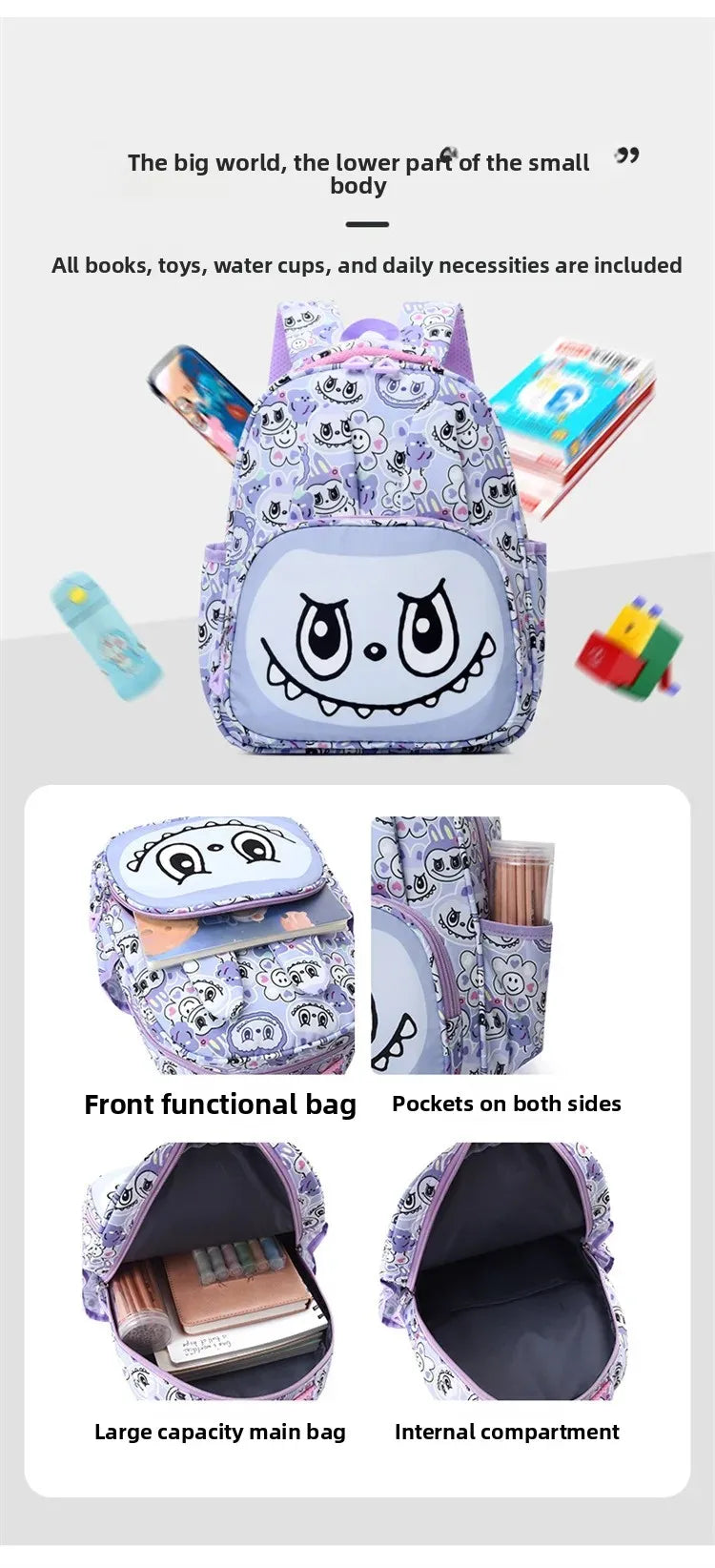 Rugzak Voor Kinderen Labubu Comfortabel