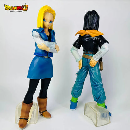 AnimeCollectibles Dragon Ball Z Android 18 Actiefiguur – Perfect Voor Verzamelaars