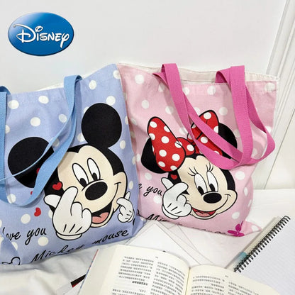 Disney Mickey en Minnie Mouse Canvas Tas – Grote Inhoud
