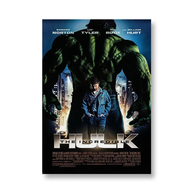Marvel Film Cover Poster Spiderman Iron Man Wanddecoratie