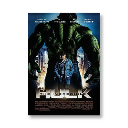 Marvel Film Cover Poster Spiderman Iron Man Wanddecoratie