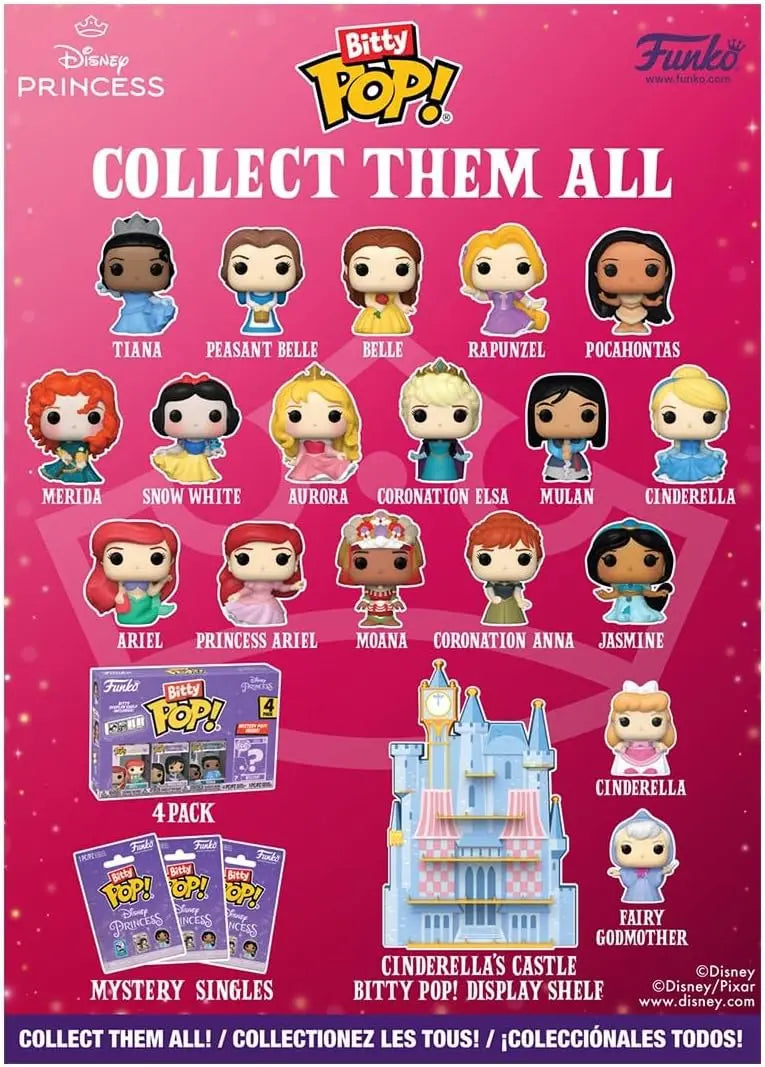 Adventskalender Funko Pop BITTY 24-dagen Disney Princess 2025