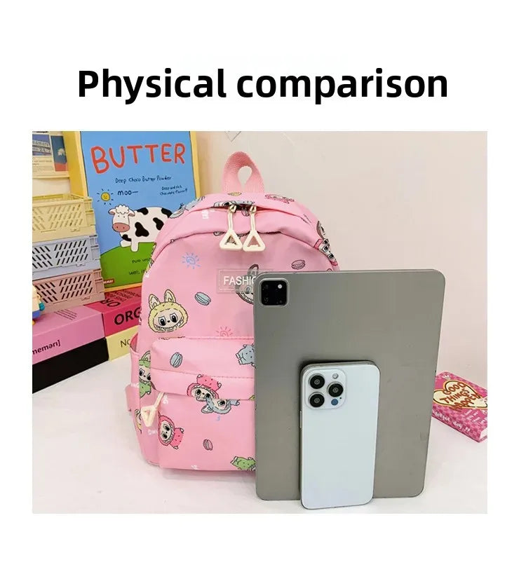 Labubu Crossbody Rugzak Voor Kinderen – Grote Capaciteit