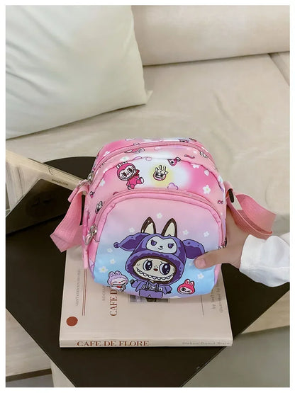 Labubu Cartoon Schoudertas Crossbody – Lichtgewicht