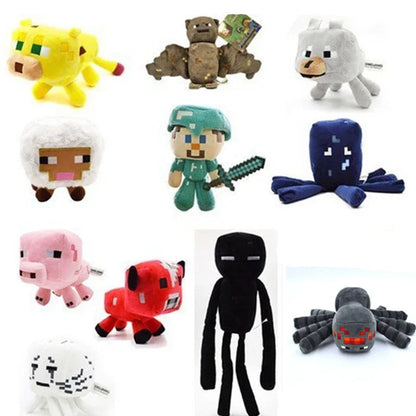 Pluche Minecraft Figuren Knuffels Met Zachte Dierencollectie