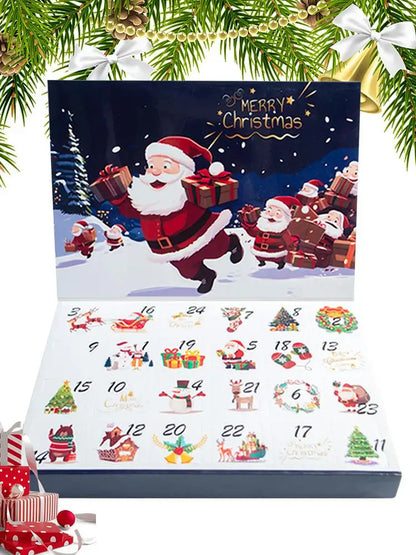 Adventskalender 2025 Sneeuwvlok – 24 Lege Dozen om zelf te vullen