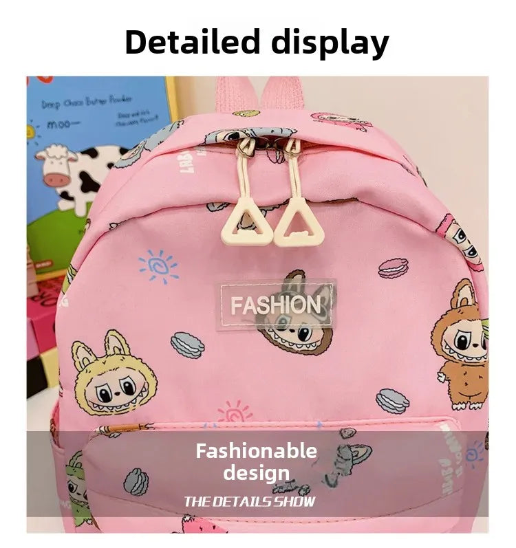 Labubu Crossbody Rugzak Voor Kinderen – Grote Capaciteit