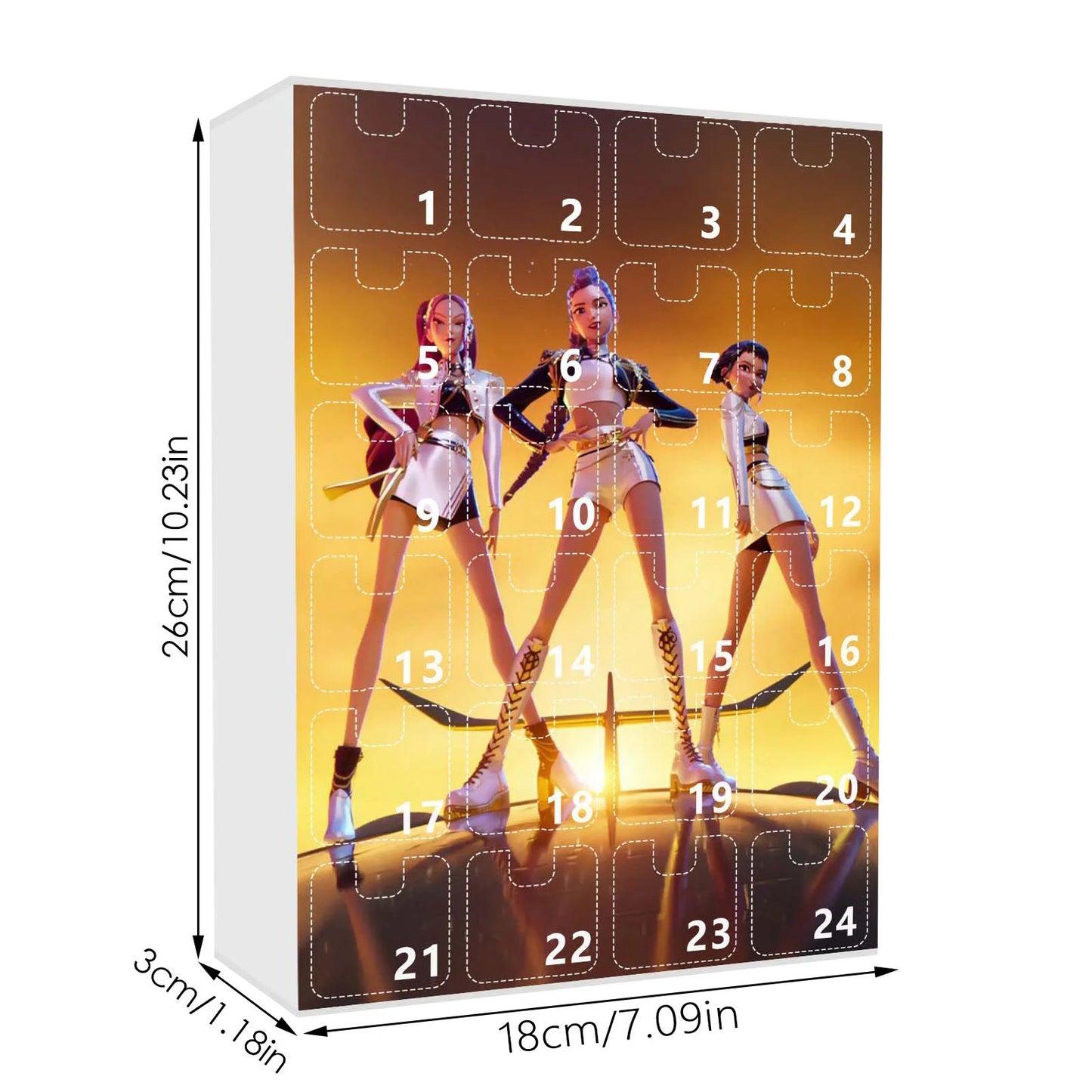 K-Pop Demon Hunters Adventskalender – 24 Dagen Countdown 2025