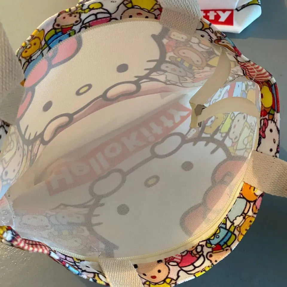 Sanrio Hello Kitty Canvas Tas – Lichtgewicht en Groot