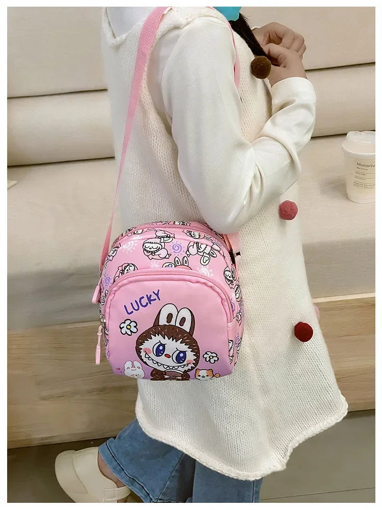 Labubu Cartoon Schoudertas Crossbody – Lichtgewicht