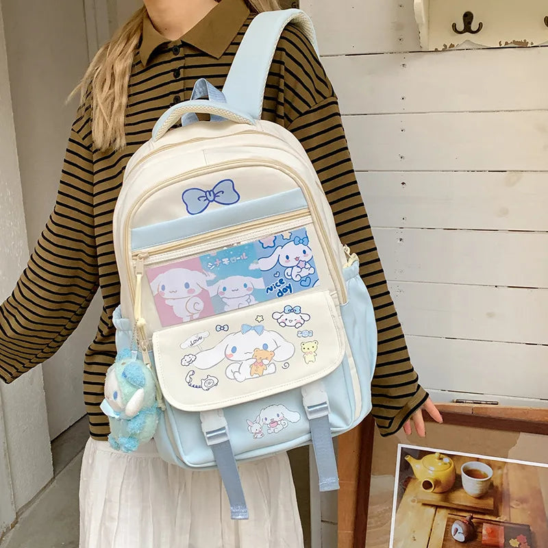 Sanrio Hello Kitty My Melody Rugzak met ruime capaciteit
