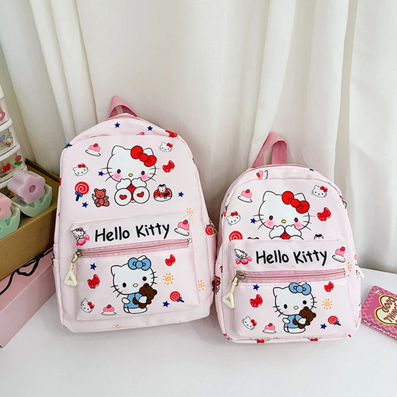 Sanrio Kuromi Hello Kitty My Melody Rugzak – Schattig Pompom Purin