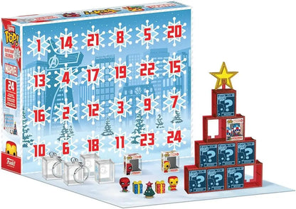 Adventskalender Funko Pop BITTY 24-dagen Marvel Comics 2025