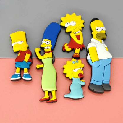 5 Stuks Simpsons Homer Magneten voor Persoonlijke Decoratie