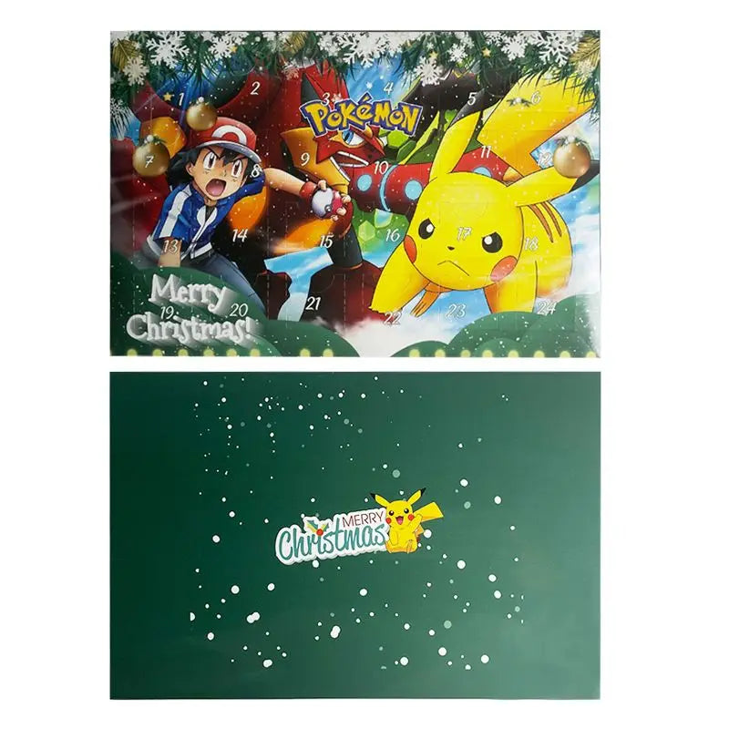 Pokemon Adventskalender Voor Kinderen Met Anime Figuren Cadeau
