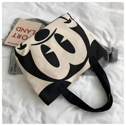 Disney Mickey Minnie Mouse Canvas Tas - Grote Ruimte