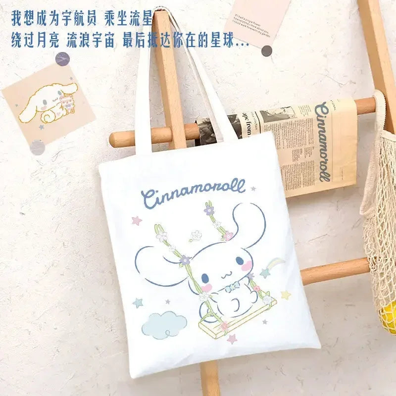 Sanrio Cinnamoroll Canvas Tas - Kawaii Zonder Rits