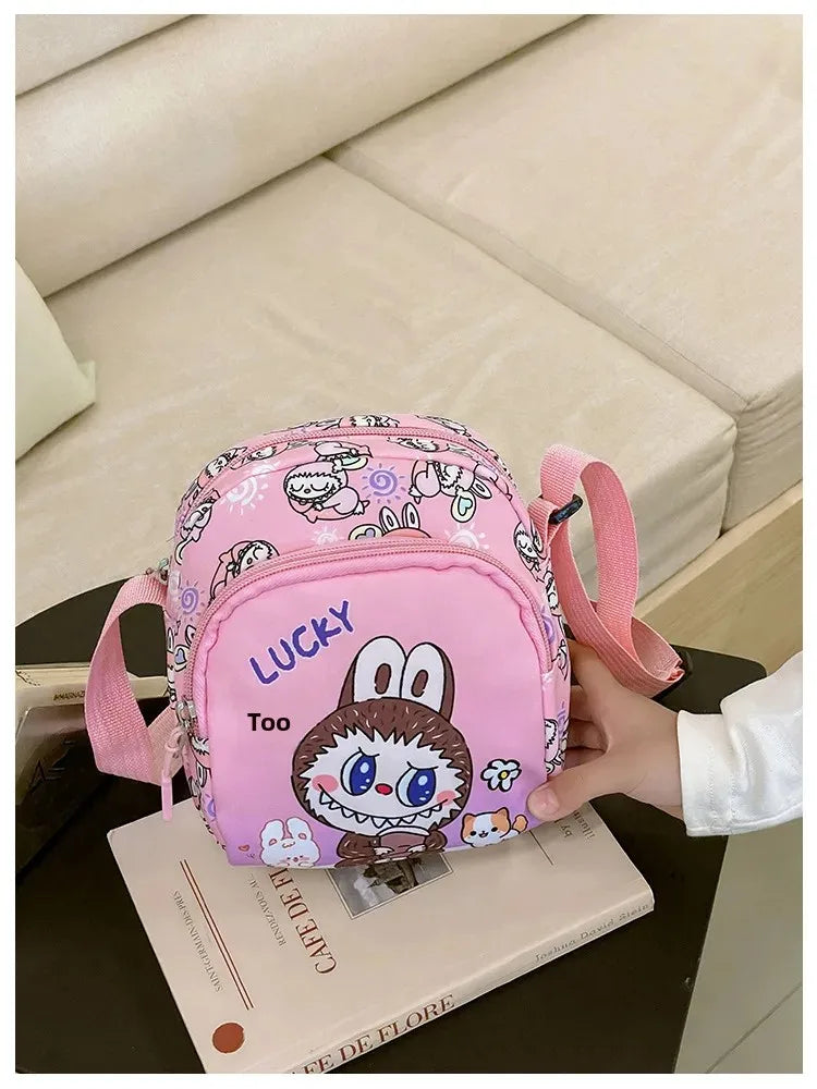 Labubu Cartoon Schoudertas Crossbody – Lichtgewicht
