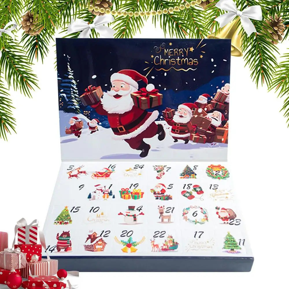 Adventskalender 2025 Sneeuwvlok – 24 Lege Dozen om zelf te vullen