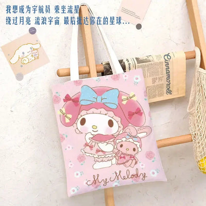 Sanrio Cinnamoroll Canvas Tas - Kawaii Zonder Rits