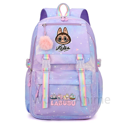 Schattige Labubu backpack rugzak  – Waterdichte Ruime capaciteit